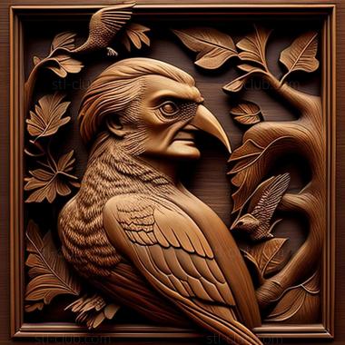 3D model John James Audubon American artist (STL)